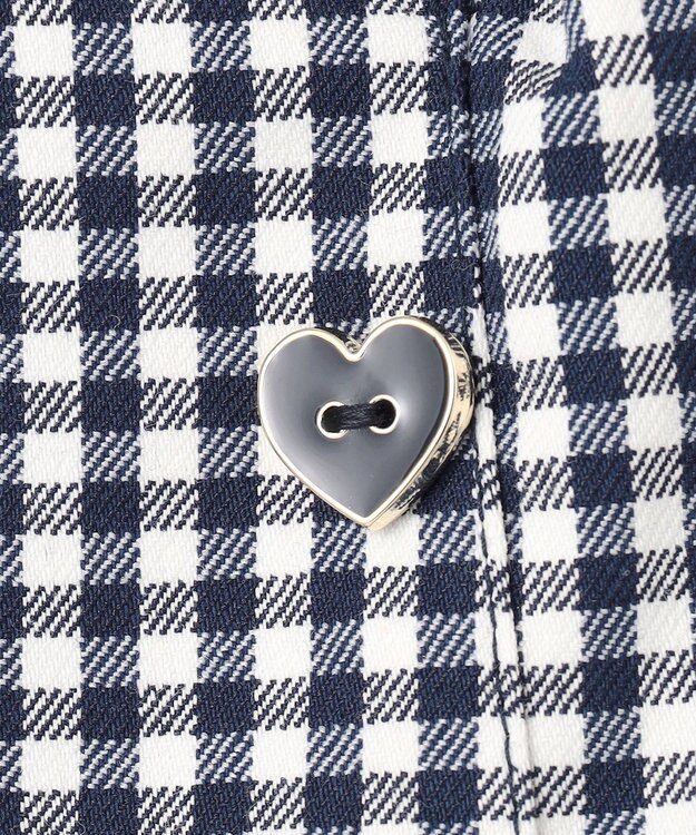 ANY KIDS マリン ショート パンツ ネイビーギンガムチェック