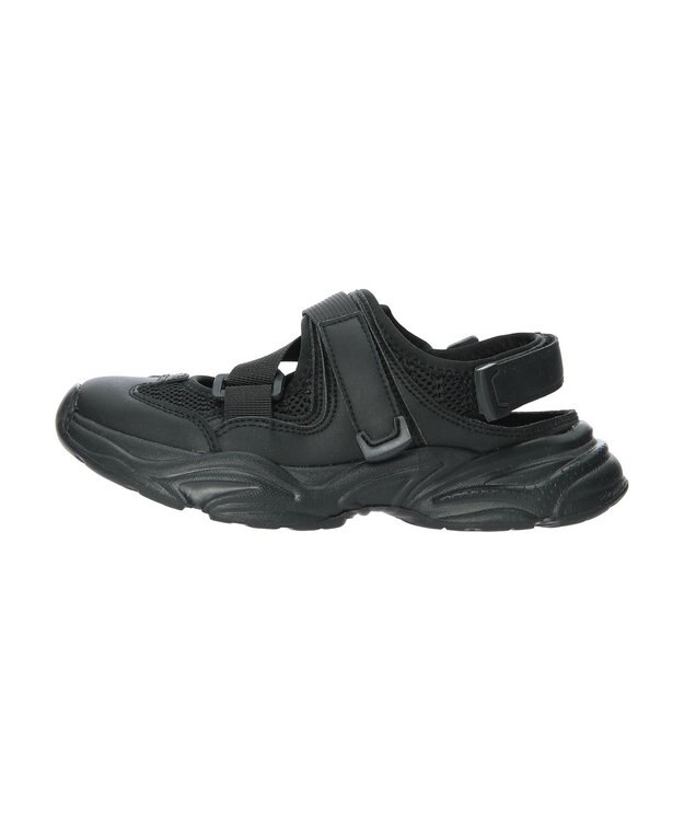 Green Parks ・ｒｉｃｈ　ｂｌｕｅ　サンダルスニーカー Black