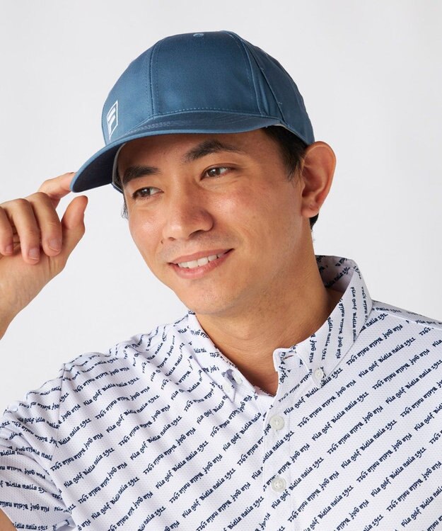 FILA GOLF／marie claire 【FILA GOLF】ベンチレーション付キャップ ライトブルー