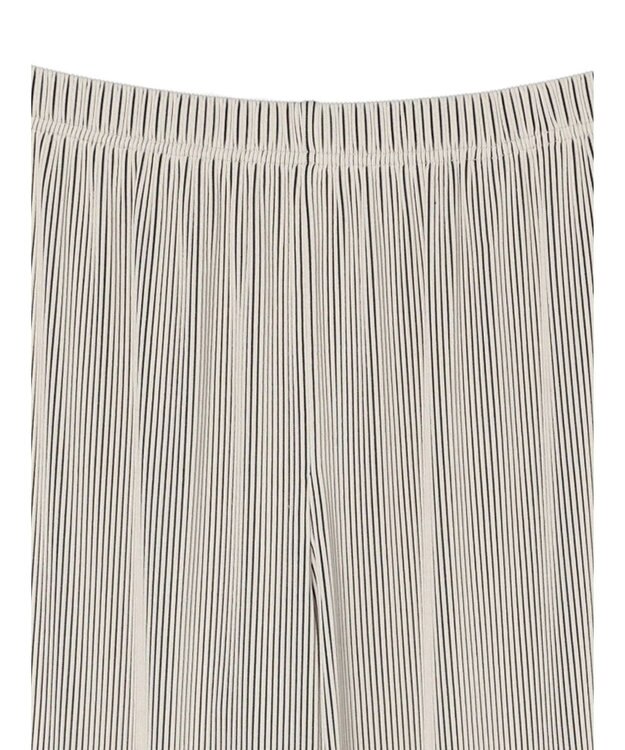 Green Parks プリーツ風カットパンツ Ivory