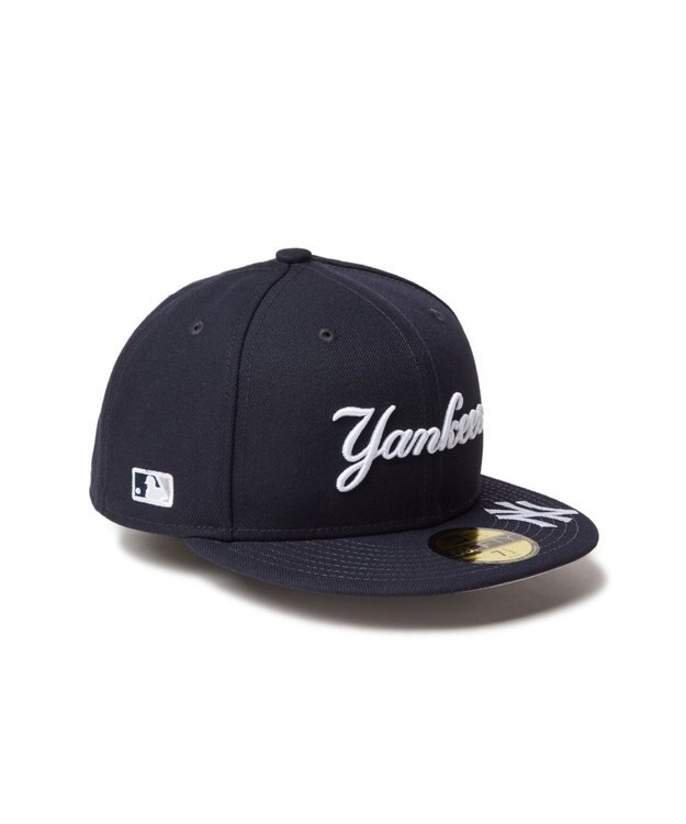 WEGO 【ユニセックス着用ITEM】NEWERA　5950　MLB　VISOR　LOGO ネイビー