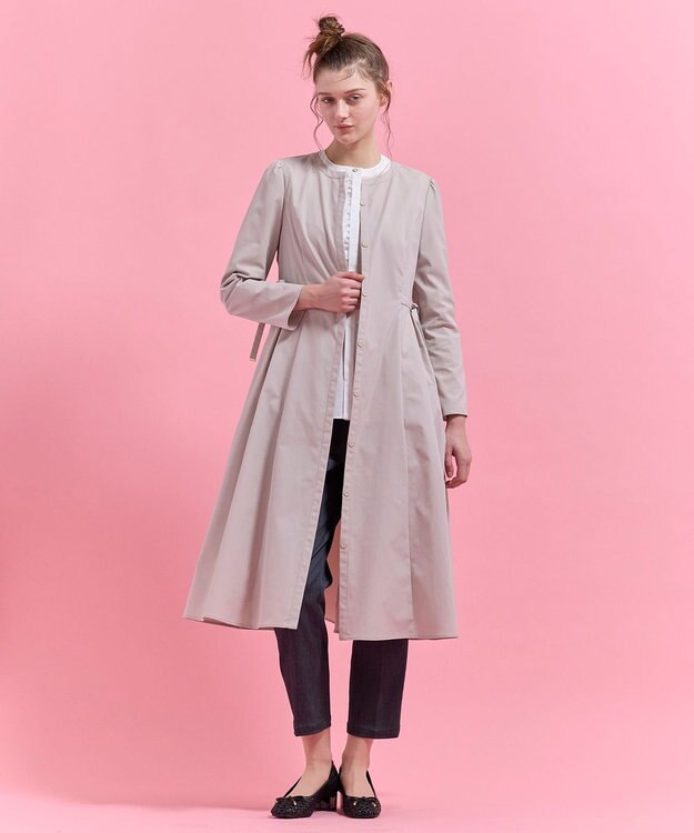 TOCCA 【chayさん着用】ROSE CHEEK 2WAY ドレス＆コート ベージュ系