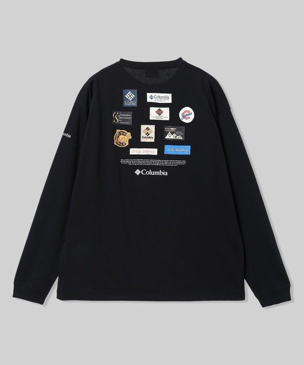 Columbia Columbia/ スタックブルックグラフィックロングスリーブTシャツ /コロンビア Black
