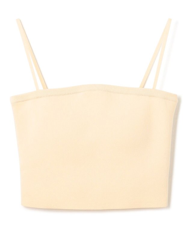 uncrave 【手洗い可】ドライタッチ ニット カップ付き バンドゥ（uncrave WHITE） エクリュ