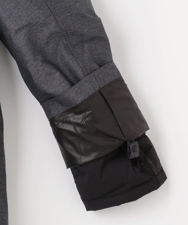 JOSEPH ABBOUD 【外せるダウンライナー/軽量】2WAYインターレース ダウンコート グレー系