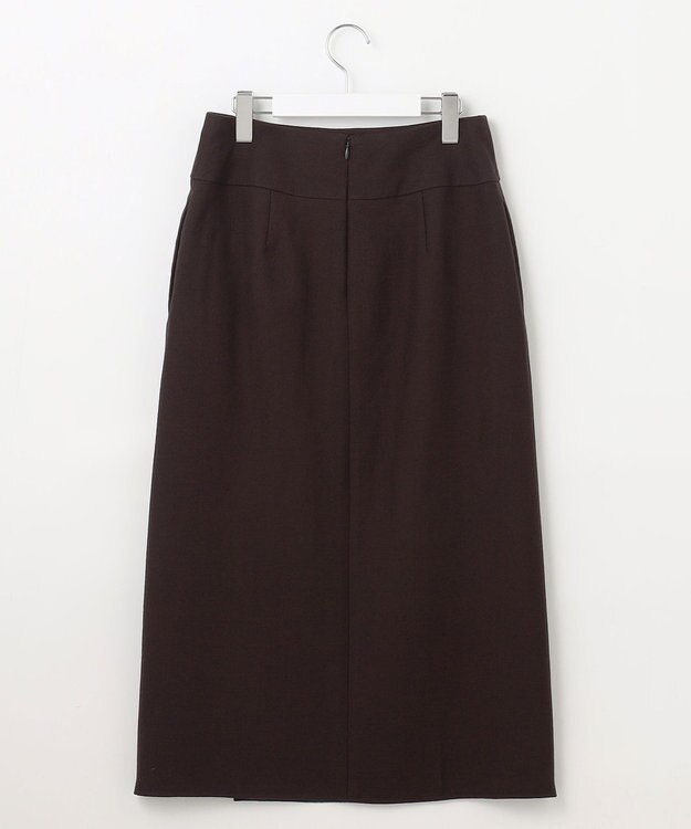 自由区 ライトリバー スカート ダークブラウン系