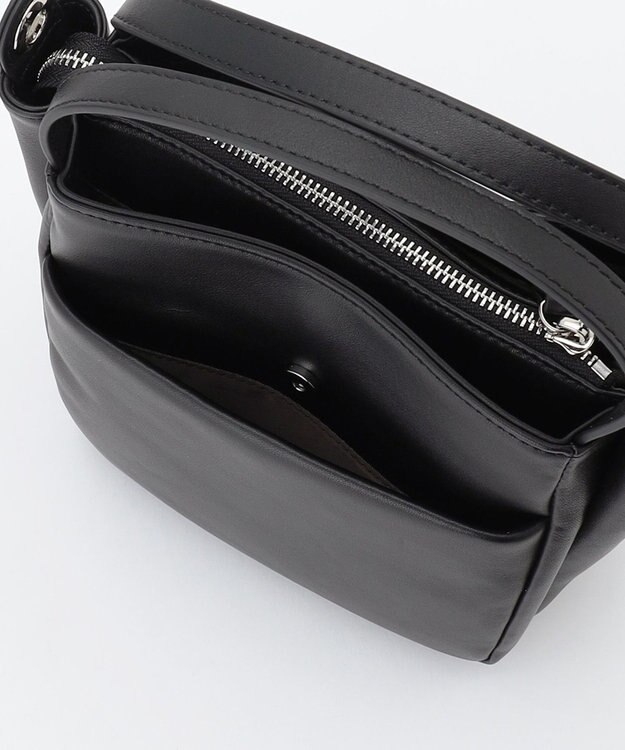 Y'SACCS カウレザー すっきり2wayミニトート ブラック