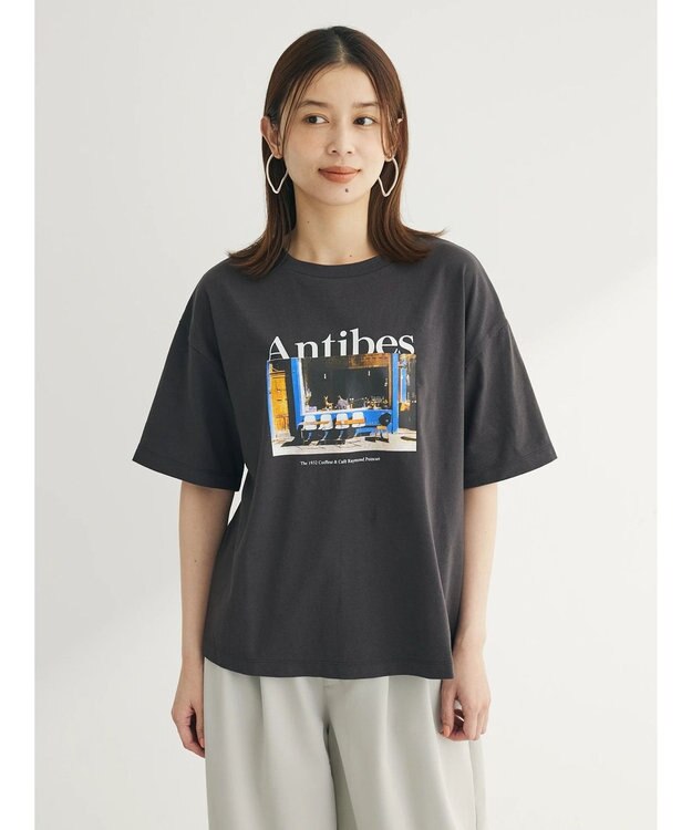 Green Parks フォトボックスＴシャツ Gray