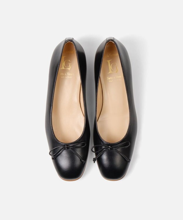 BONTRE 【LucaGrossi/ルカグロッシ】フラットバレエシューズ/L270M-XS ブラック