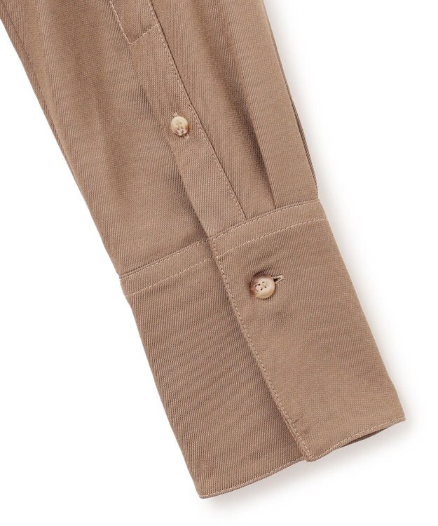 JOSEPH ビスコースツイル　シャツドレス Hickory