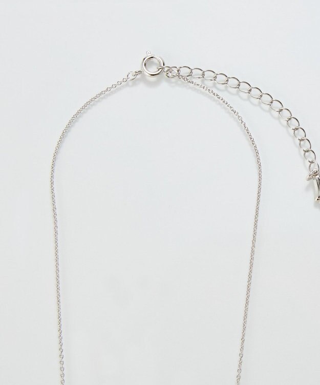 Phoebe 【金属アレルギー対応】ミックスループメタルネックレス　シルバー　ニッケルフリー シルバー