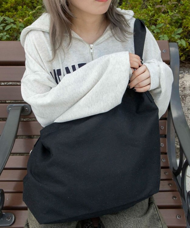 WEGO 【ユニセックス着用ITEM】アソートBIGショルダー ブラック