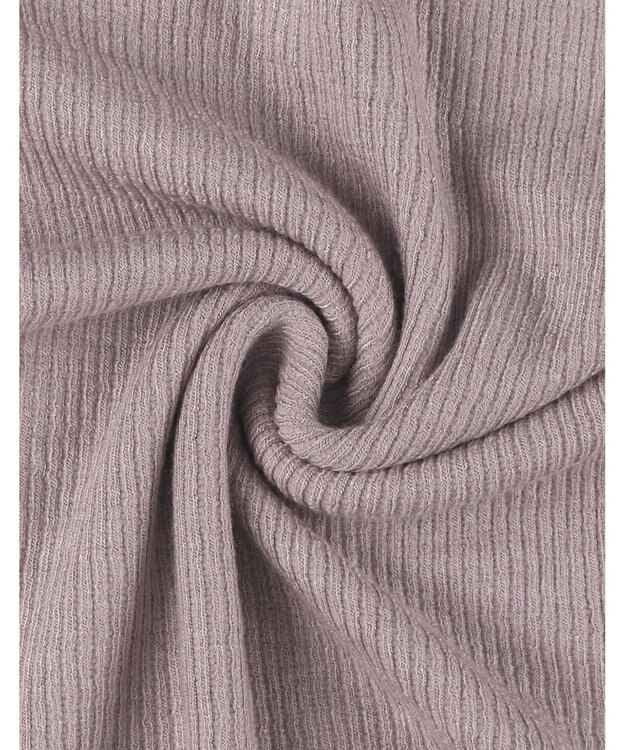 AMPHI あったかインナー 薄手 リブ素材 キャミソール UWF160 アンフィ／ワコール ピーチ