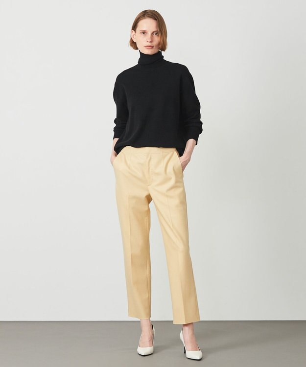 BEIGE， ENSIS / ハイネックニット Black