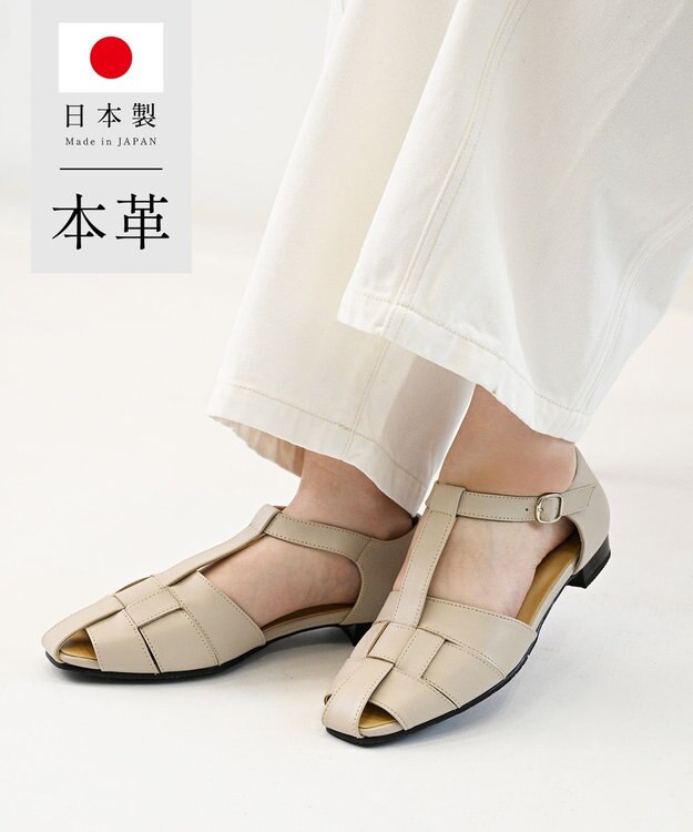 Pointer 日本製 本革グルカサンダル