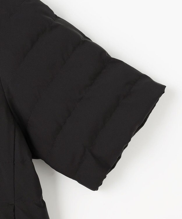 23区GOLF 【WOMEN】半袖パディングブルゾン ブラック系