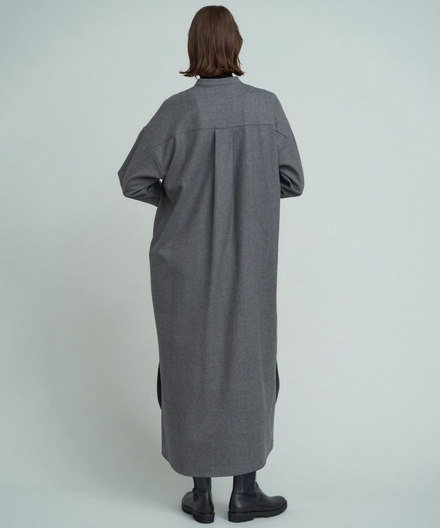 23区 【SACRA】ウィンシークロス ワンピース グレー系