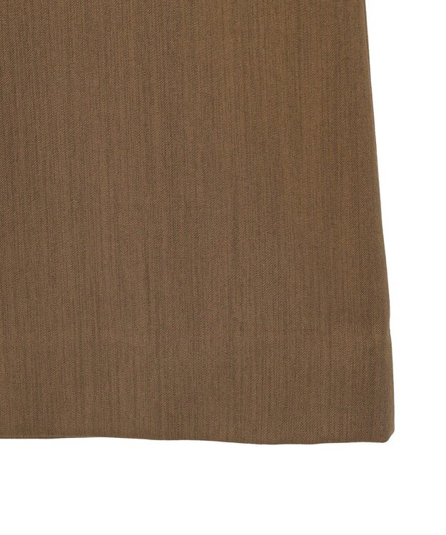 YECCA VECCA ドライタッチナロースカート Brown