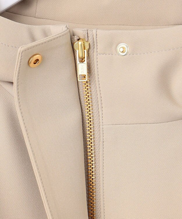 ANY SIS 【撥水・UVカット・洗える】フーデットロング コート ライトベージュ