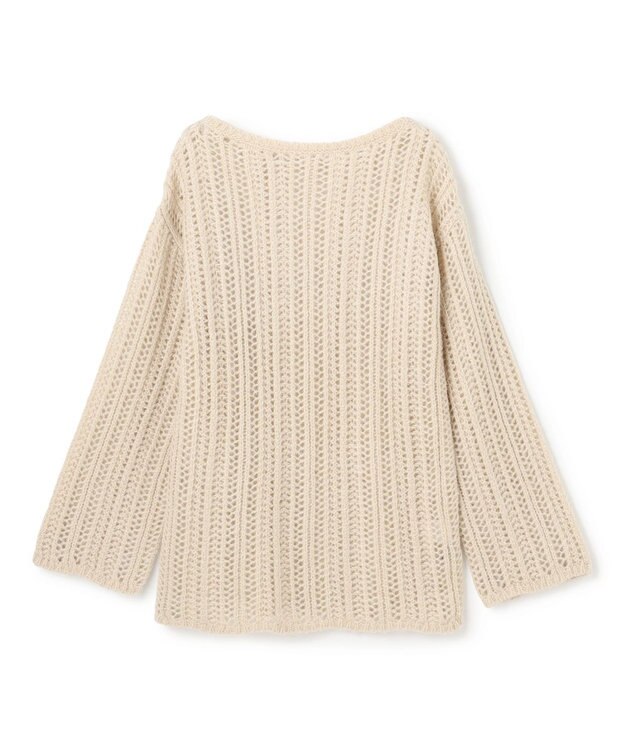 uncrave フィラメントモヘアニット プルオーバー ベージュ