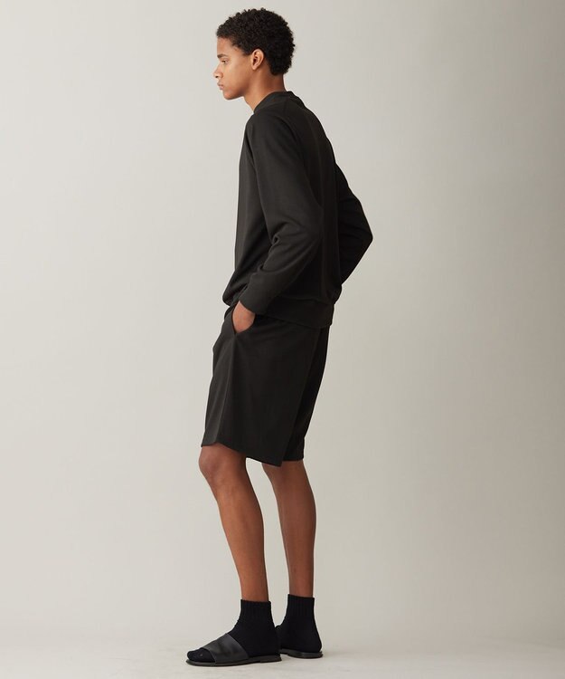 UNFILO MENS クイックドライ ショートパンツ クロ