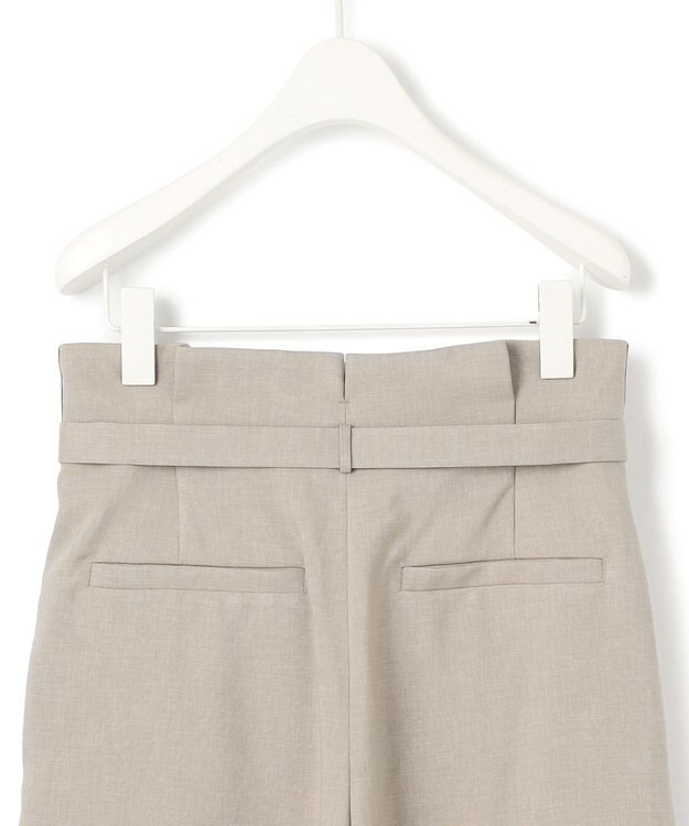 ICB L 【WEB＆一部店舗限定】 SerikaWorsted ワイドパンツ ベージュカーキ系