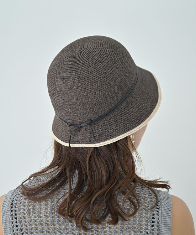 ATRENA 【日本製】ブレード小ツバクロッシェ ブラウン