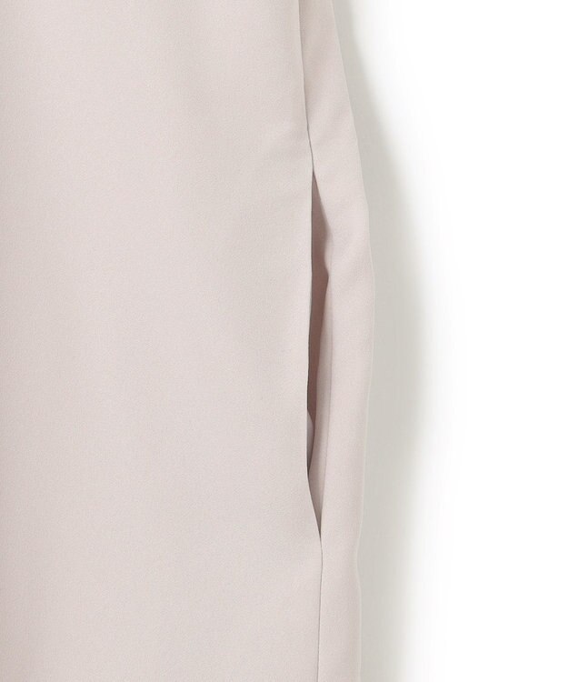 JOSEPH 【洗える】ノーブルサテン　シャツドレス Beige