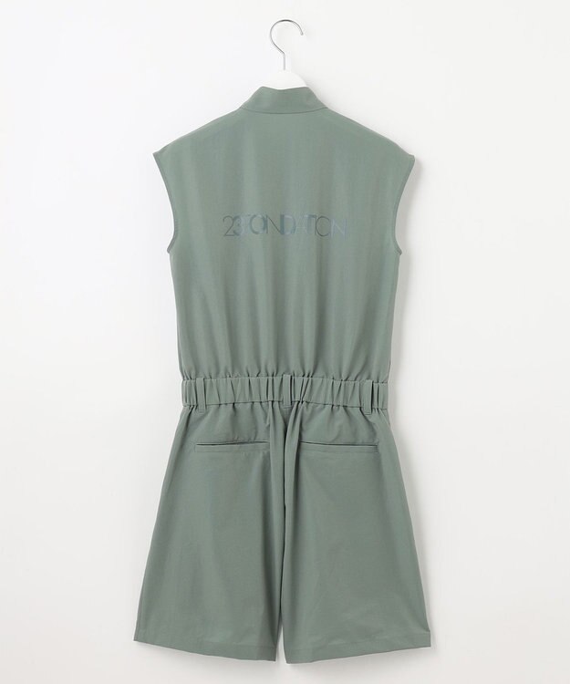 23区GOLF 【23Fondation/WOMEN】オールインワン 着心地・快適さ抜群 ロングシーズン◎重ね着でも１枚でも着られる ライトグリーン系