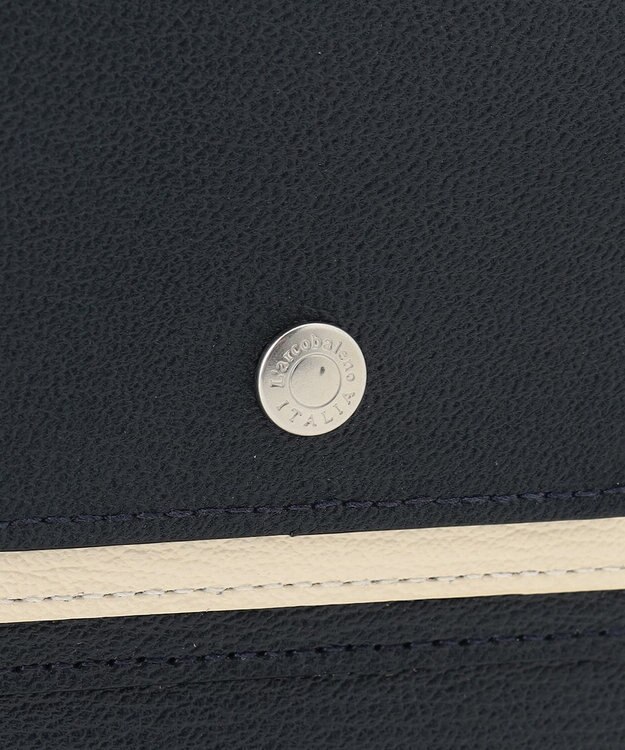 JOSEPH HOMME 【L'arcobaleno】 フラップショルダーウォレット ネイビー系