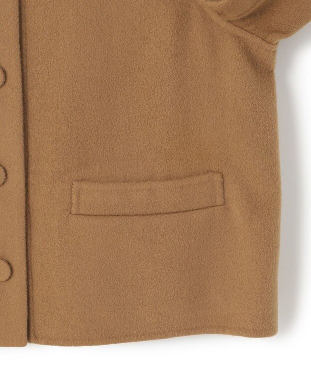 JOSEPH ライトダブルフェイス　ショート丈ジャケット Cassonade