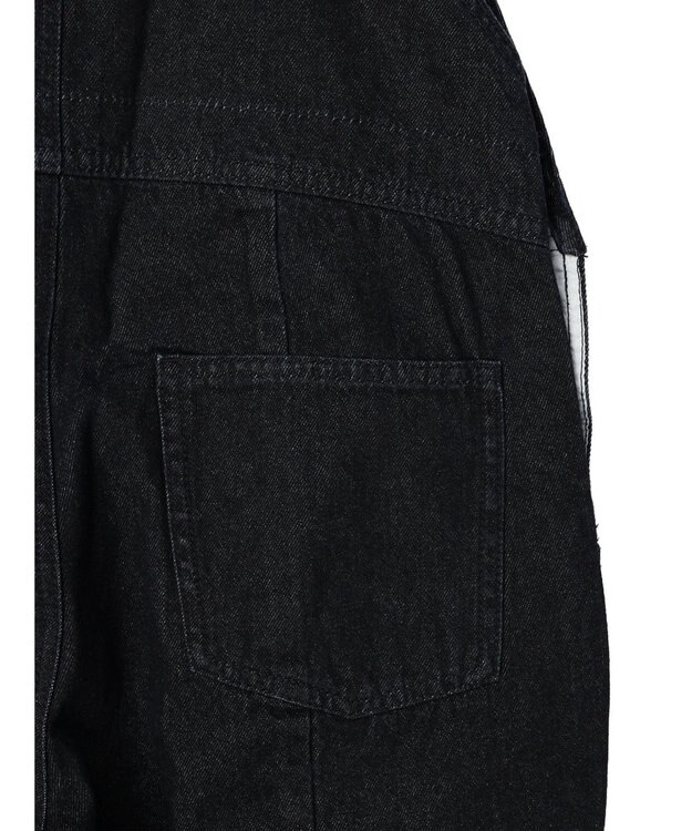 earth music&ecology オーバーオールデニム Dark Indigo