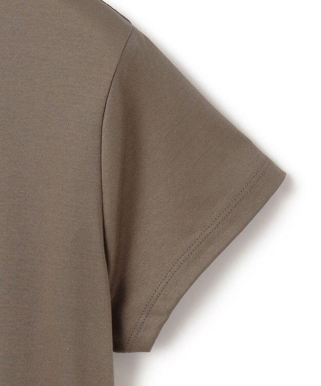 uncrave 【接触冷感】ライトスムース ワンピース（uncrave STANDARD） カーキブラウン