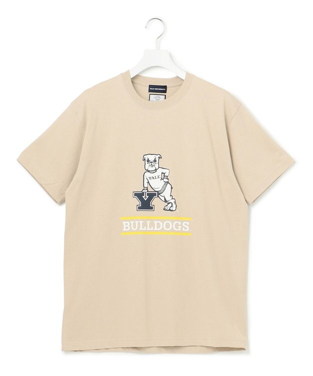 J.PRESS YORK STREET 【UNISEX】YALE × J.PRESS YORK STREET コラボTシャツ ベージュ系