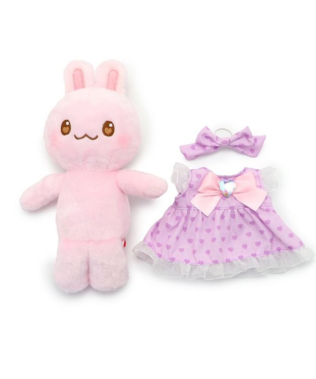 Mother garden ♪セット販売♪ マザーガーデン おせわあそびハウス&プチマスコット うさももちゃん