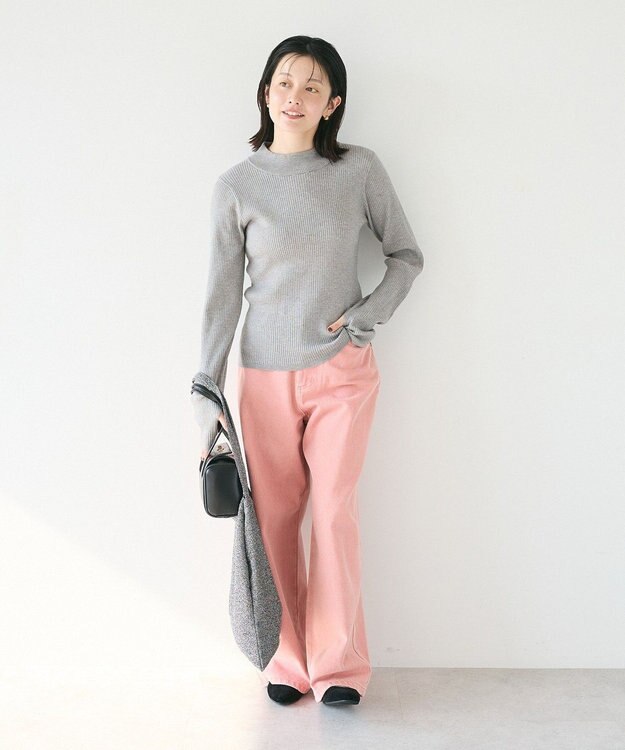 CRAFT STANDARD BOUTIQUE ホックワイドパンツ Pink