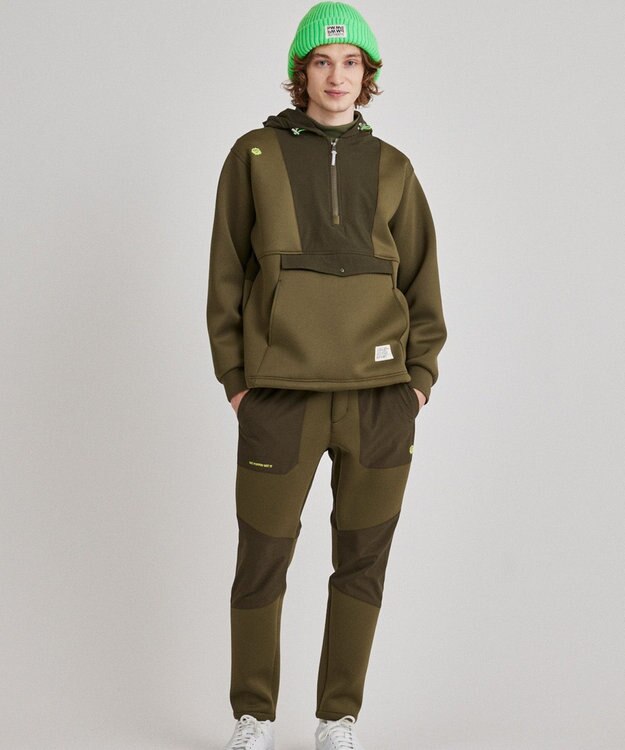 PW CIRCULUS 【MEN】ダンボールパンツ カーキ系