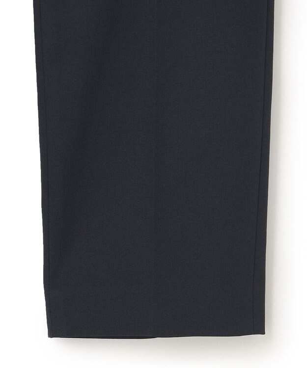 23区 S 【セットアップ対応】オックスストレッチ テーパードパンツ ブラック系