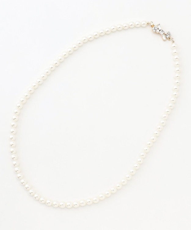 ANY パールネックレス ライトゴールド