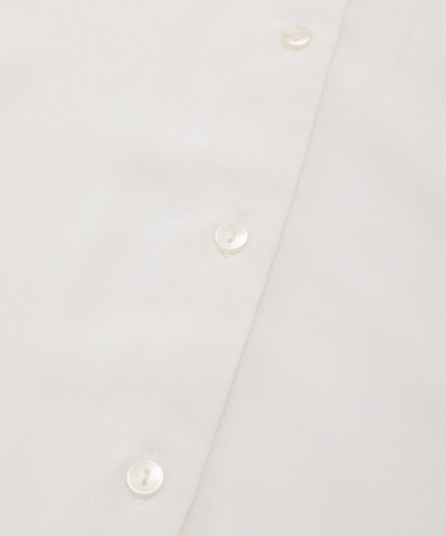 AMERICAN HOLIC 【イージーケア】ナロータイブラウス Off White