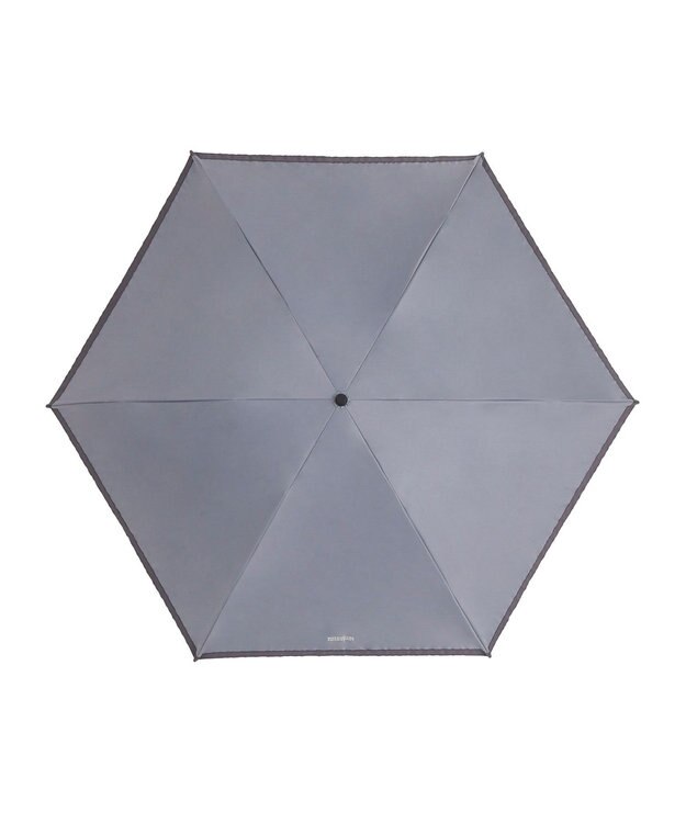 MOONBAT 【大きめ】マッキントッシュ フィロソフィー 晴雨兼用日傘 折りたたみ傘 グログラン／遮光 遮熱 UV グレー