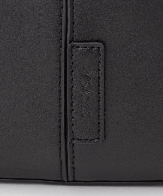 Y'SACCS ハーフムーンボディショルダーバッグ ブラック