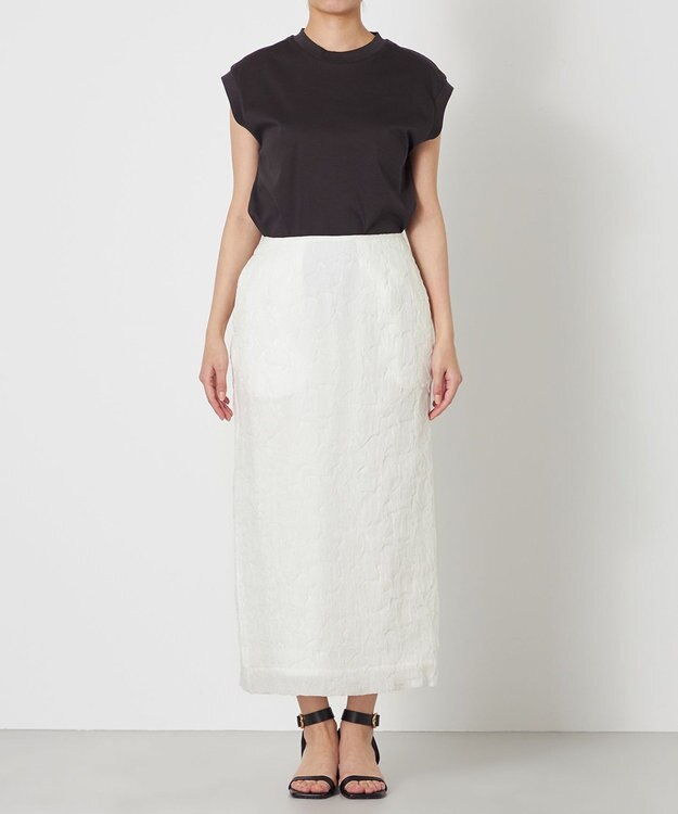 NAVE 【Nave・洗える】フレンチＴシャツ カーキ系