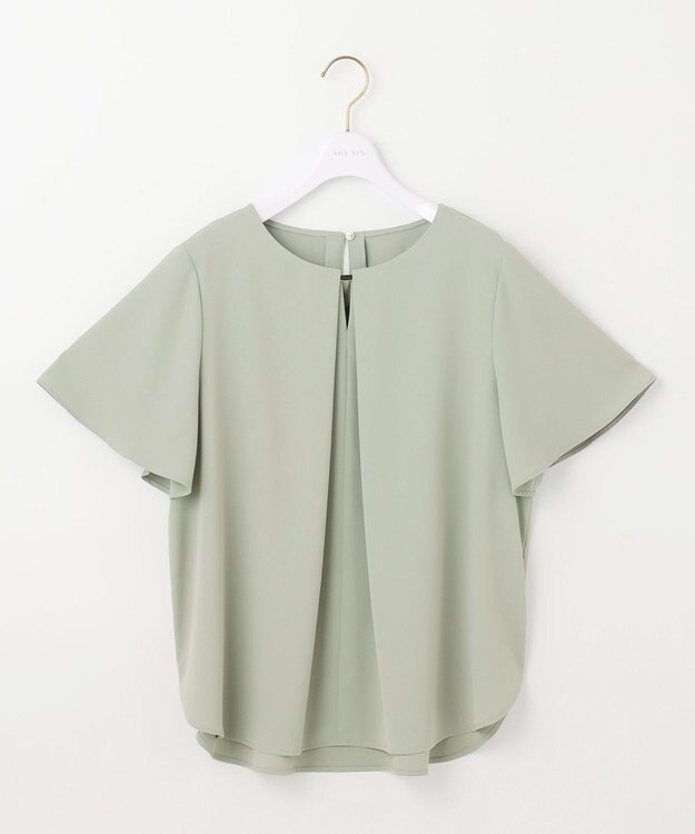 ANY SIS S 【接触冷感・UVカット・吸水速乾】サラキレイ ブラウス ミント