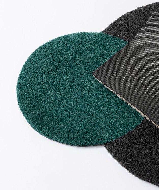 TRICOTE CIRCLE RUG / サークルラグ 99BLACK