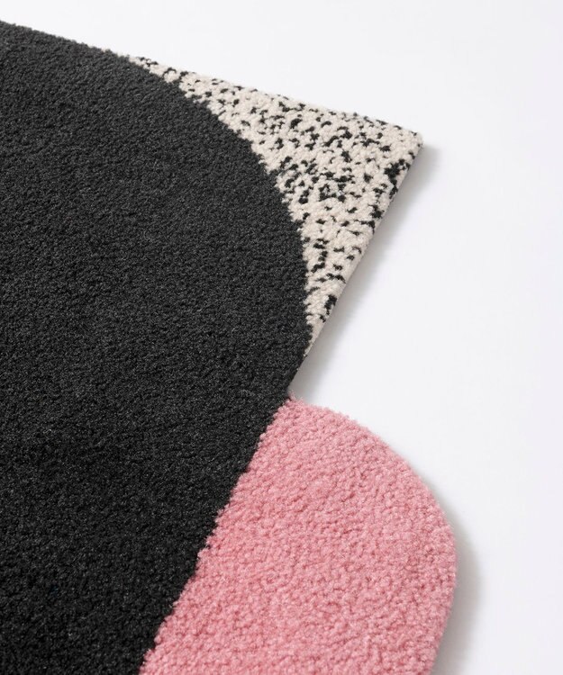 TRICOTE CIRCLE RUG / サークルラグ 99BLACK