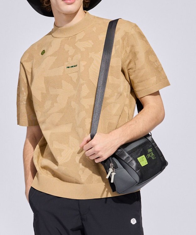 PW CIRCULUS 【UNISEX】PWロゴカートポーチ ゴルフ グレー系