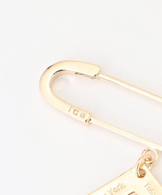 ICB 5cityブローチ ゴールド系