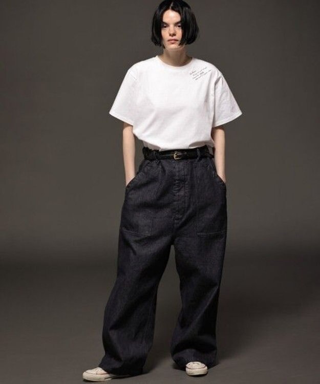 LENO SALOPETTES サロペット INDIGO