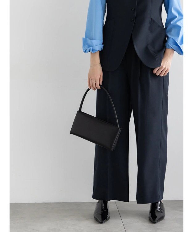 Te chichi 2タックワイドパンツ【AOYAMA FASHION ASSOCIATION × Te chichi】 ネイビー